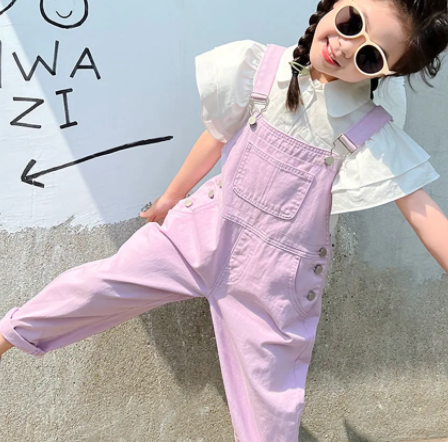 KYII Girls set two-piece Short Sleeve top children Set kyii0134